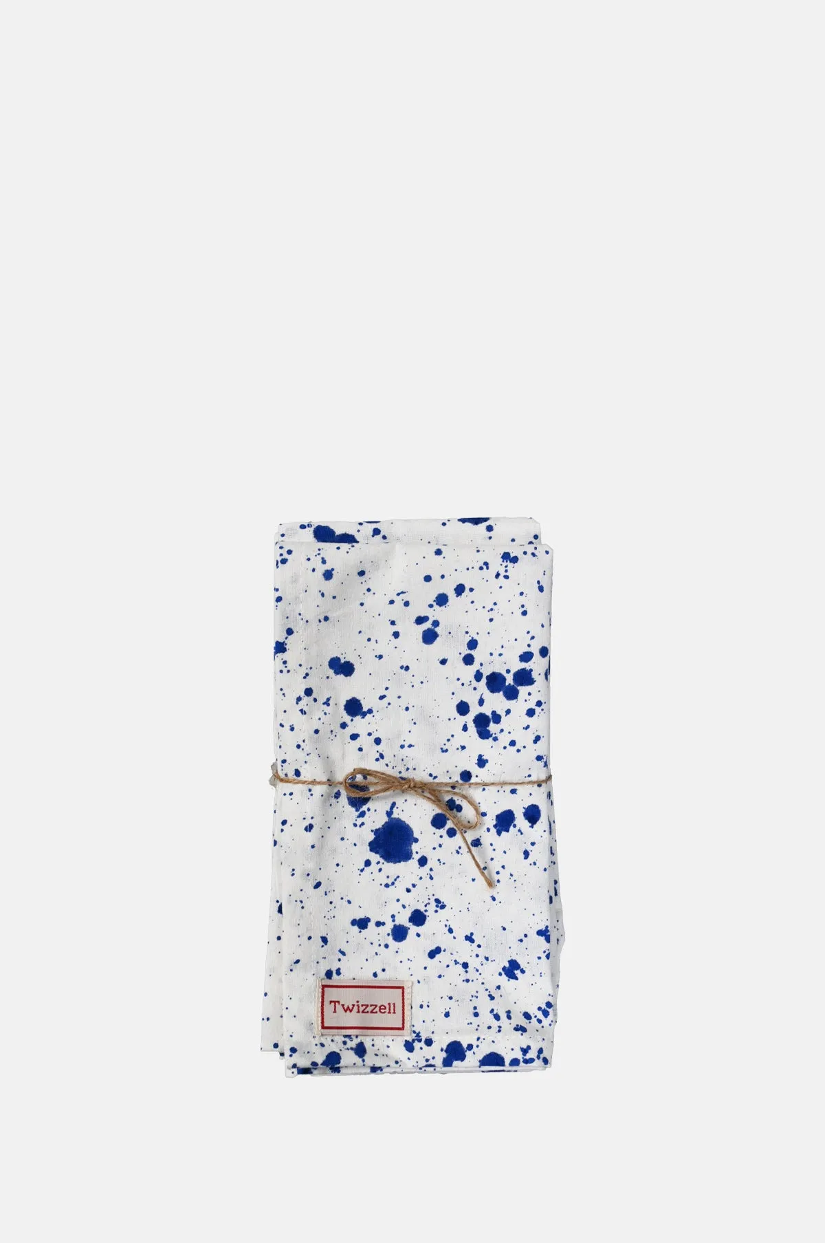 Navy Splatter Napkins Set of 4