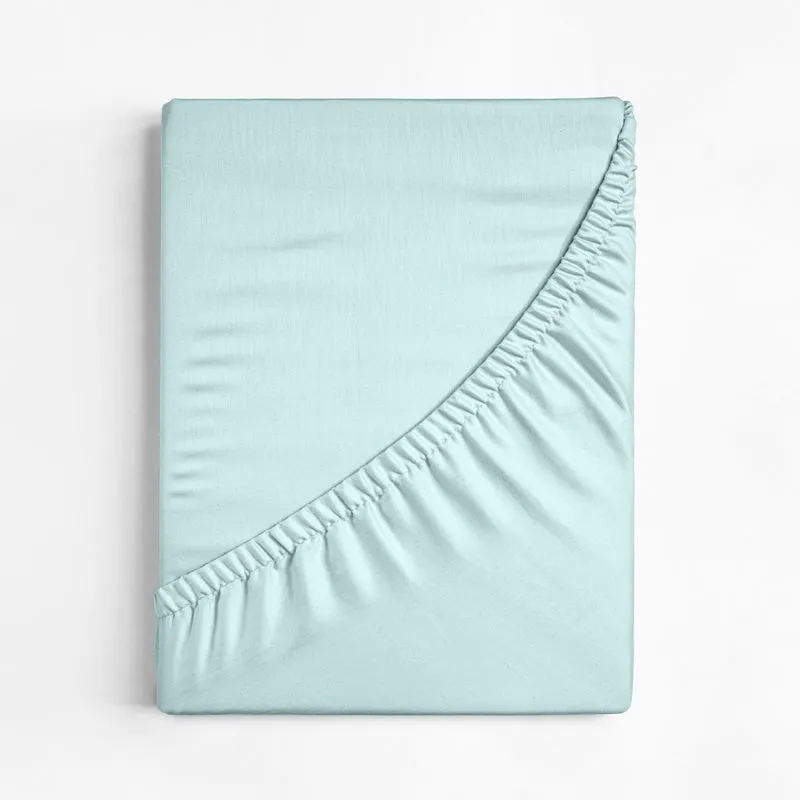 Nest Soft Touch Essentials Fitted Sheet - Duck Egg