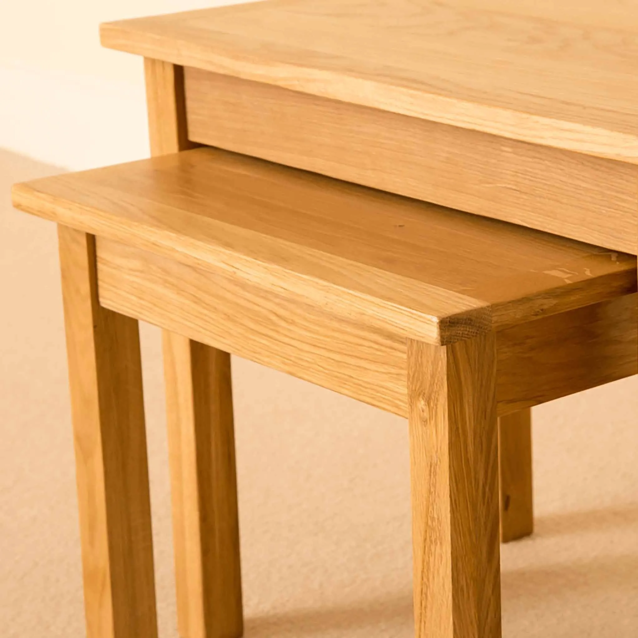 Newlyn Oak Nest Of Tables