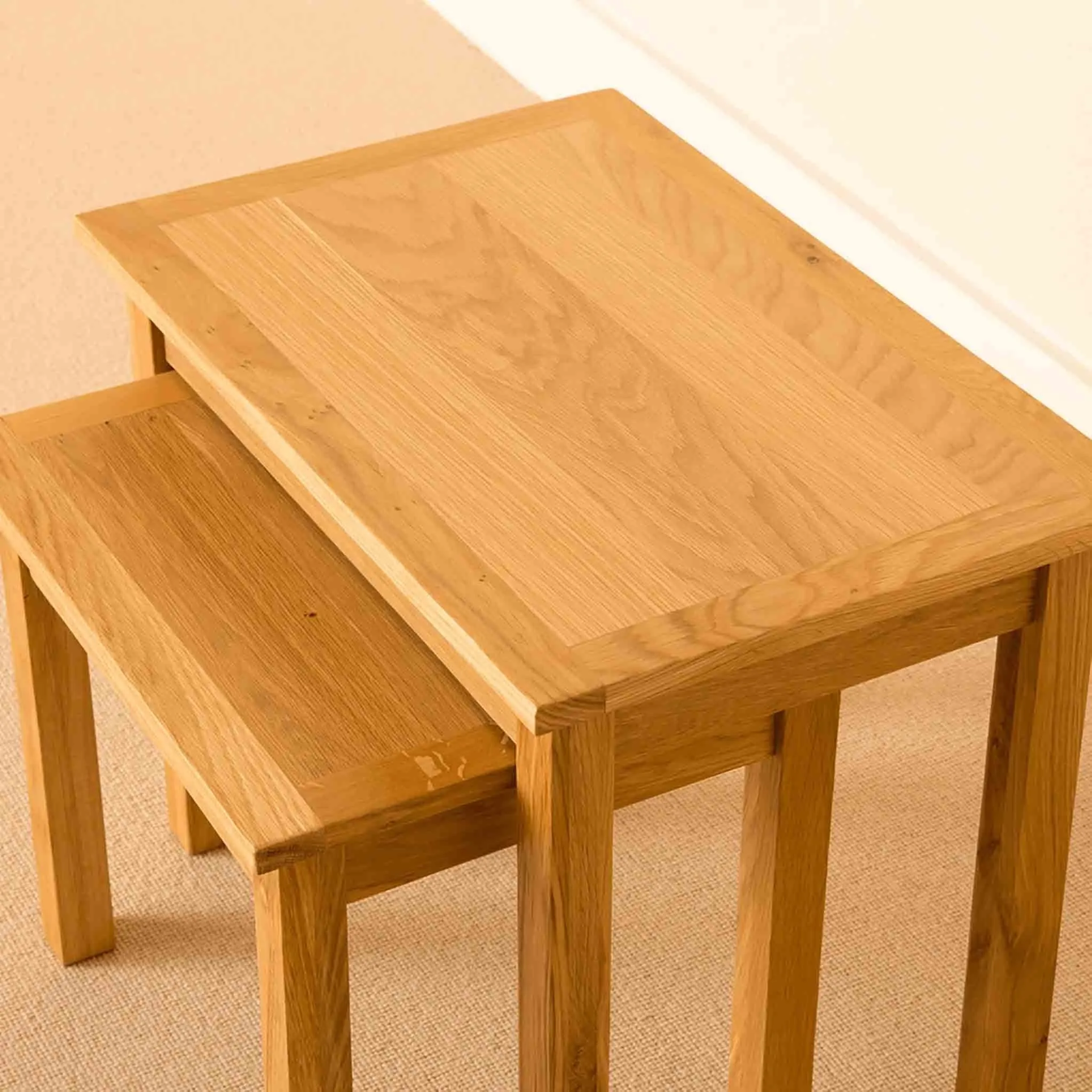 Newlyn Oak Nest Of Tables