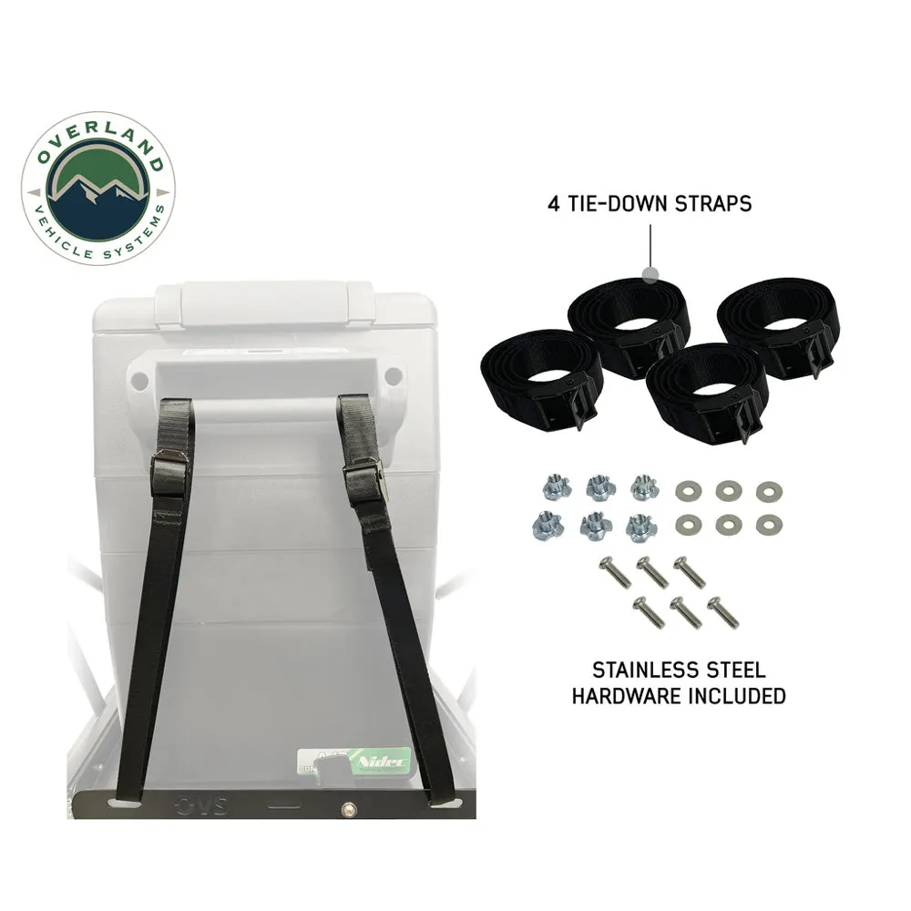 Overland Vehicle Systems - Refrigerator Tray with Slider & Tilt - Size Small