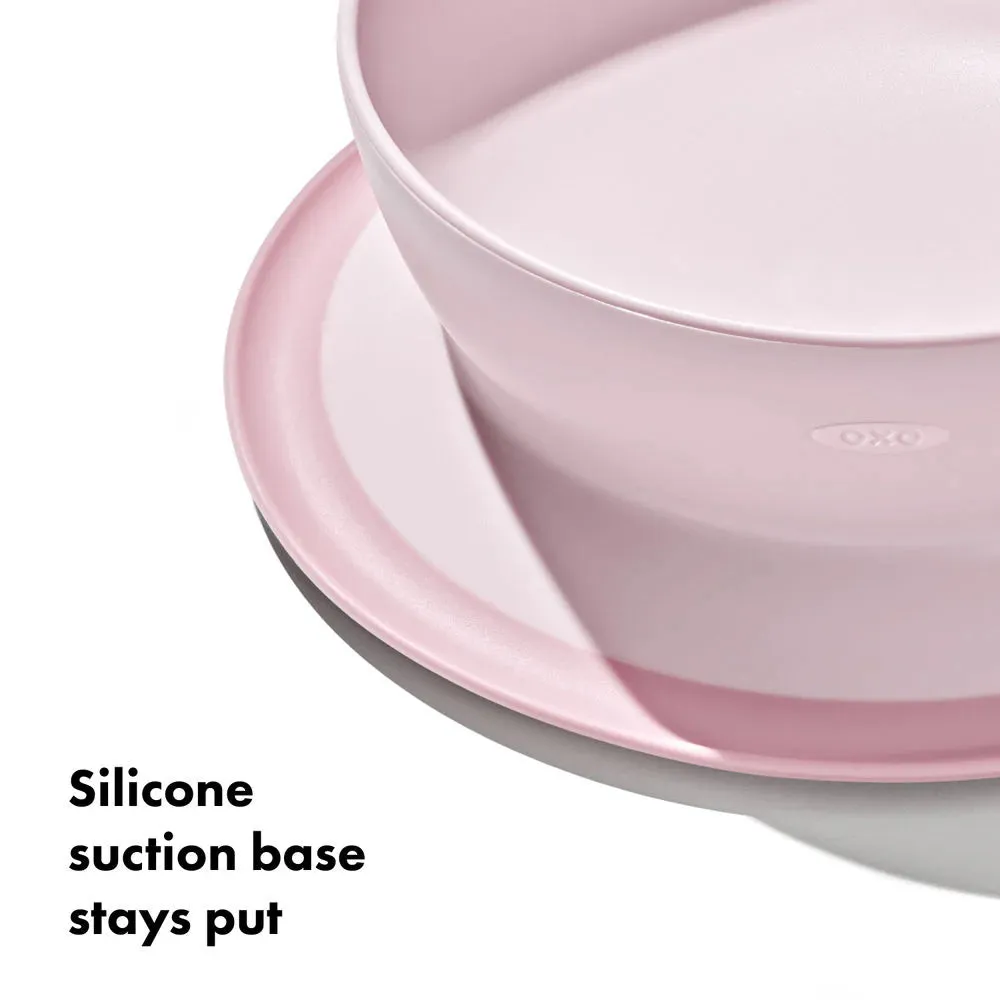 OXO Tot Stick & Stay Suction Bowl - Blossom