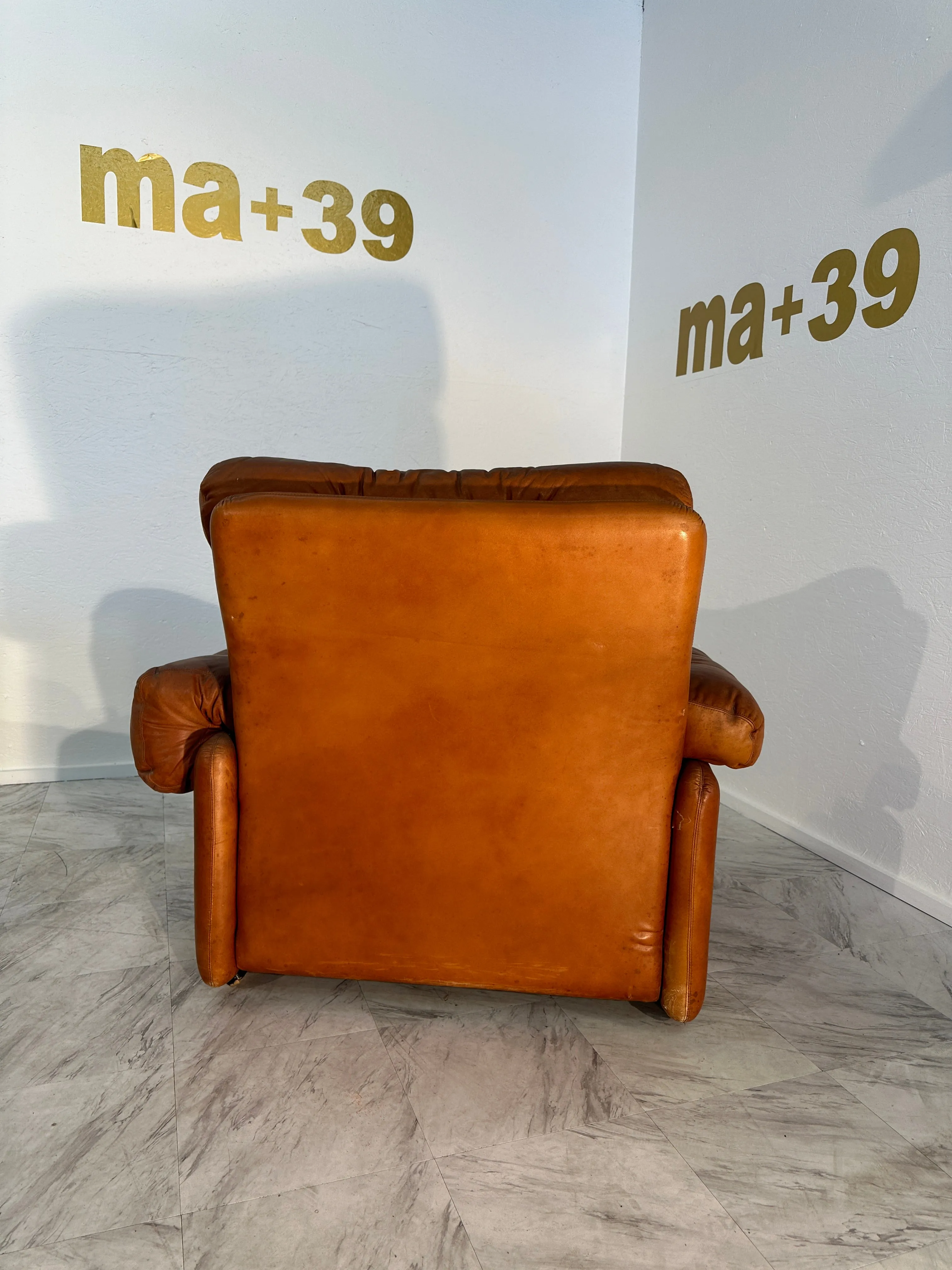 Pair of 2 Afra & Tobia Scarpa Coronado Chairs for C&B Italia 1960s