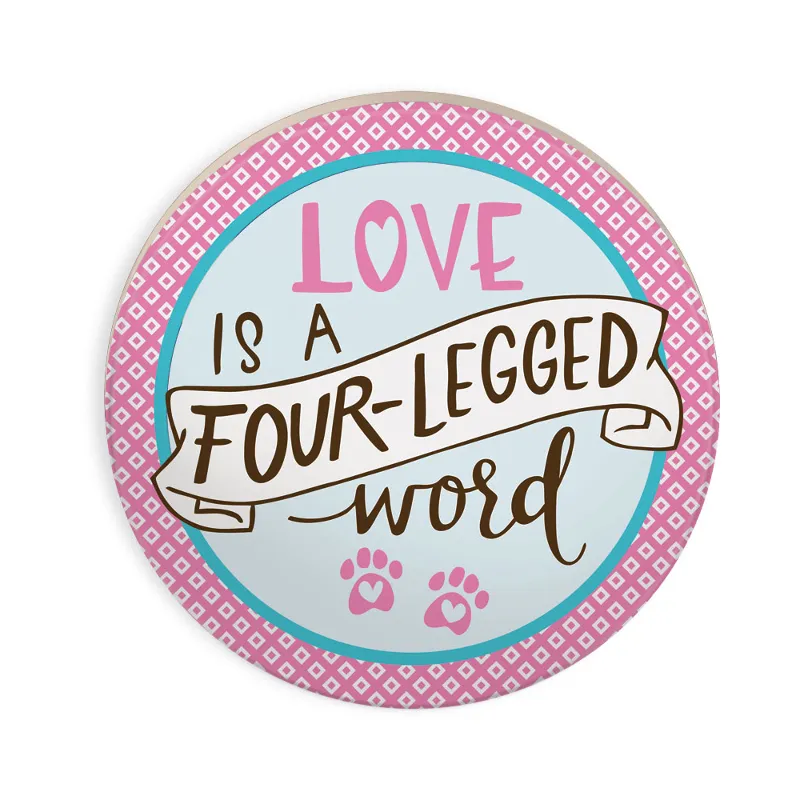 Pawsitive Drink Coaster Set