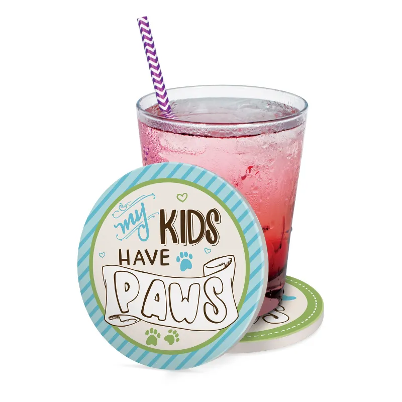 Pawsitive Drink Coaster Set