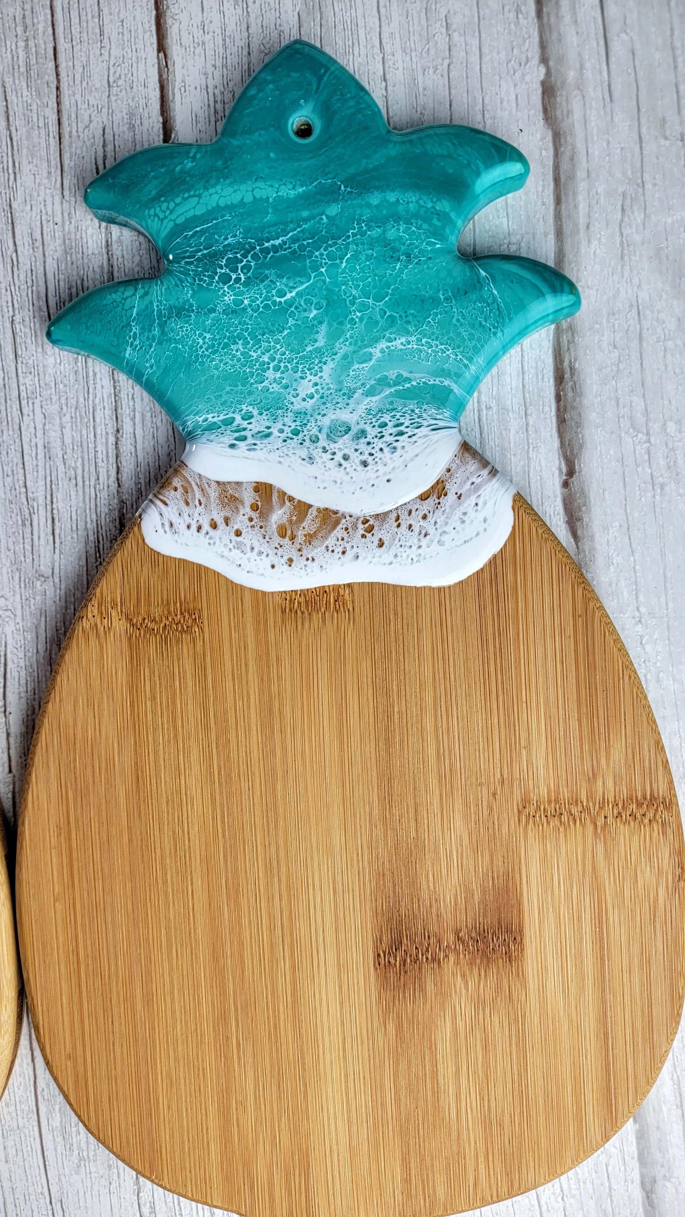 Pineapple Wave Serving Board