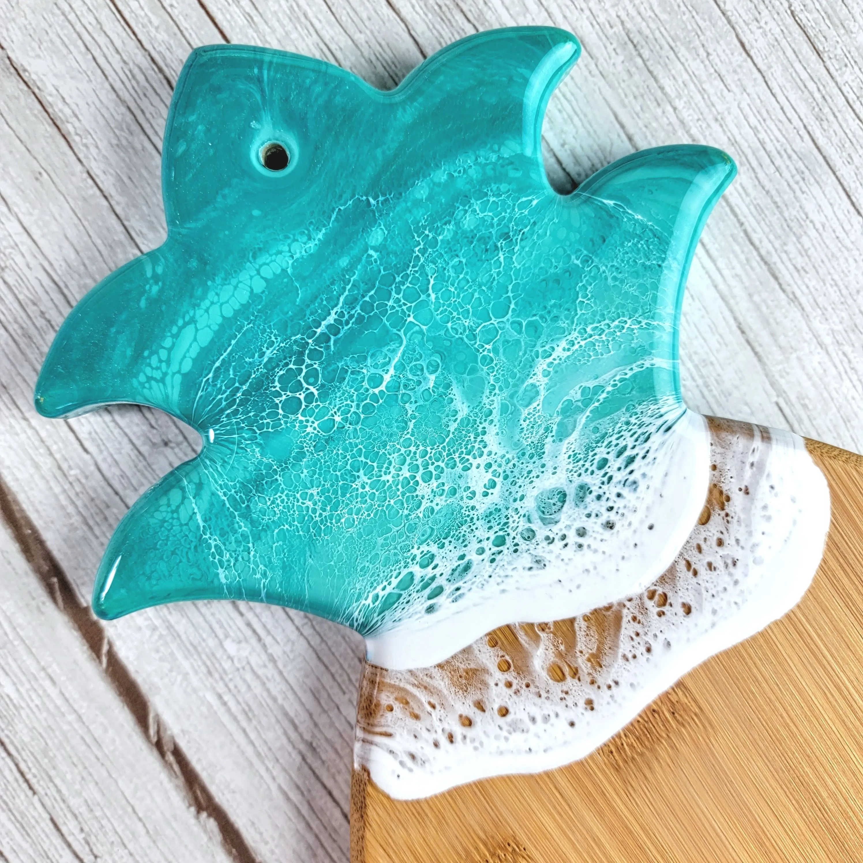 Pineapple Wave Serving Board
