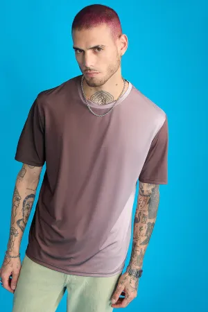 Printed Men's T-Shirt- Marble Effect