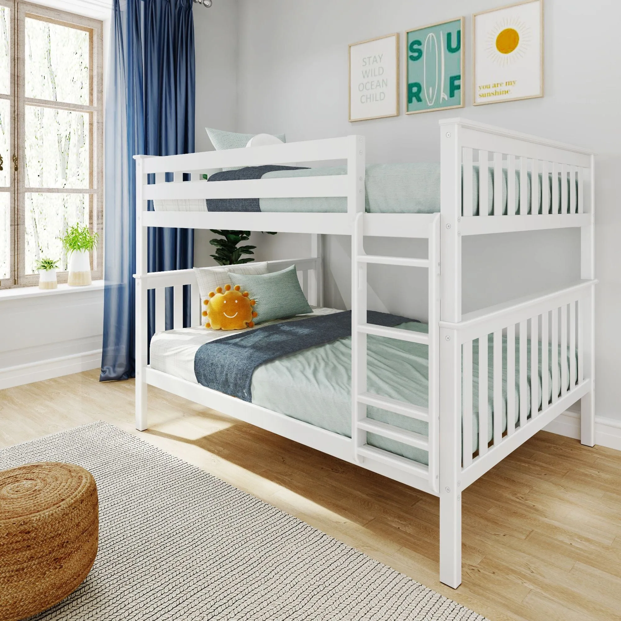 Queen Over Queen Bunk Bed