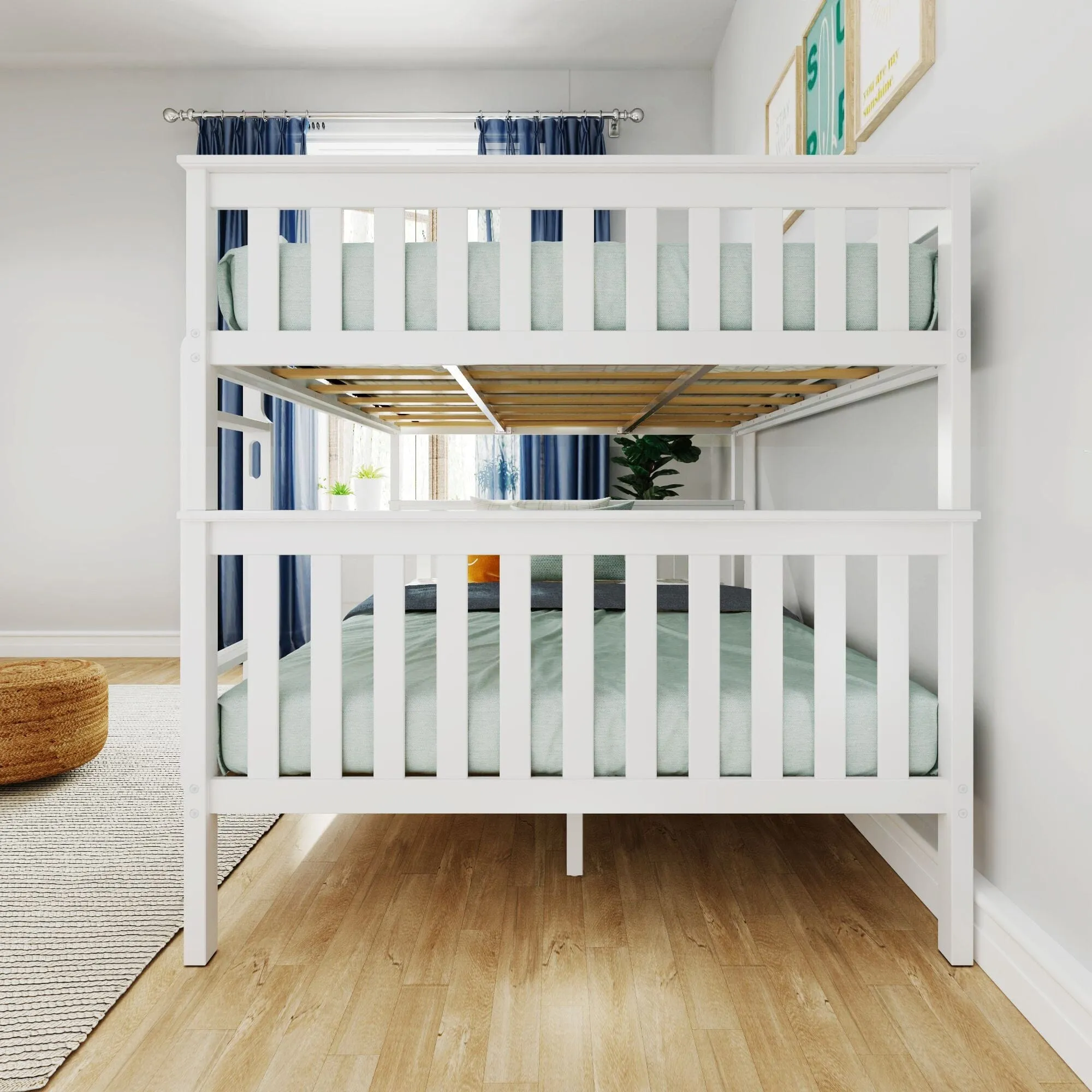 Queen Over Queen Bunk Bed