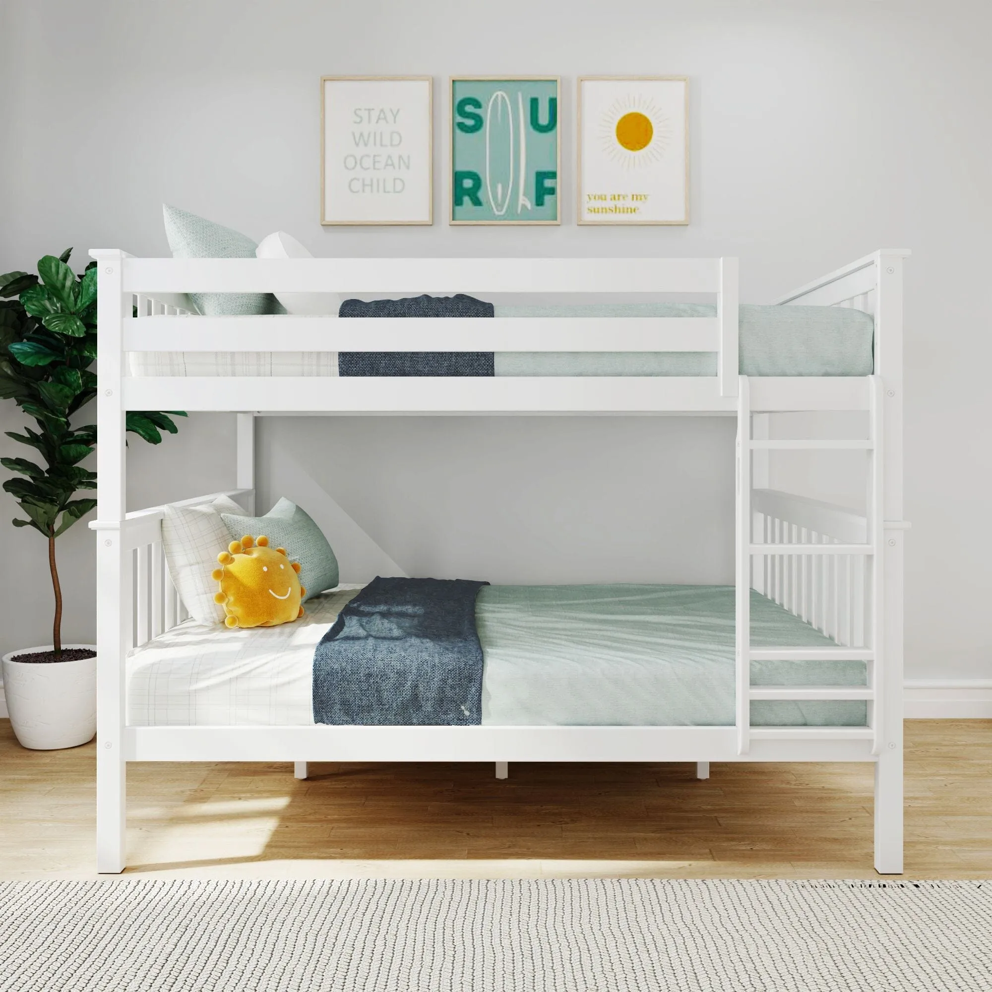 Queen Over Queen Bunk Bed