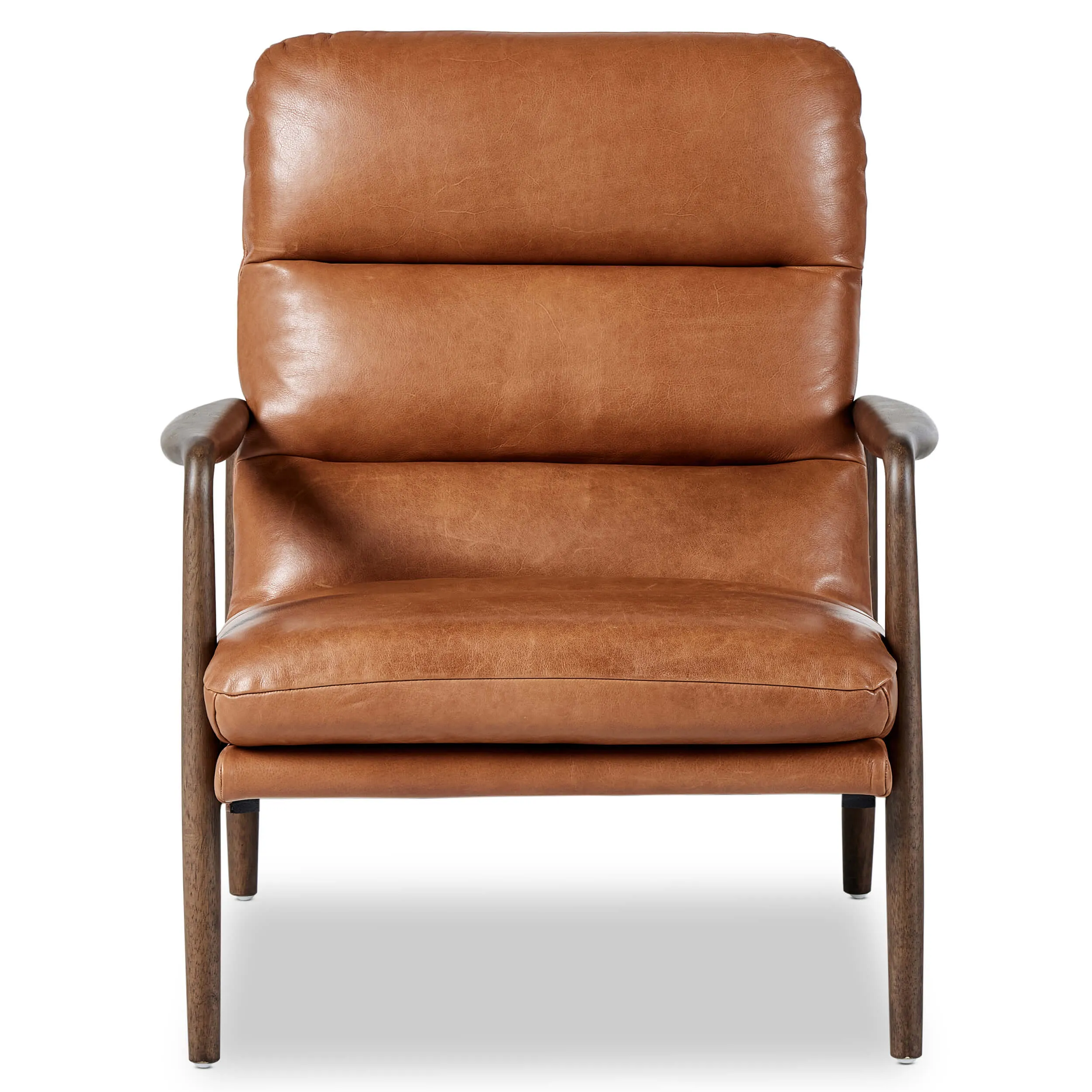 Rhodes Leather Chair, Dakota Tobacco