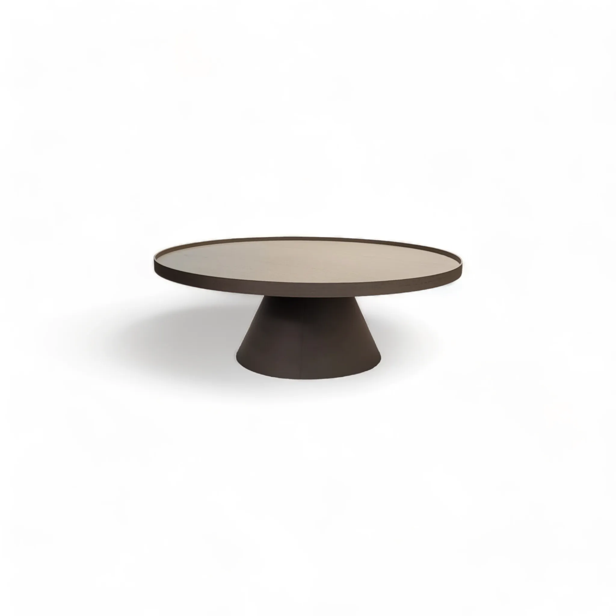 Rosario Urano Glass Small Round Coffee Table