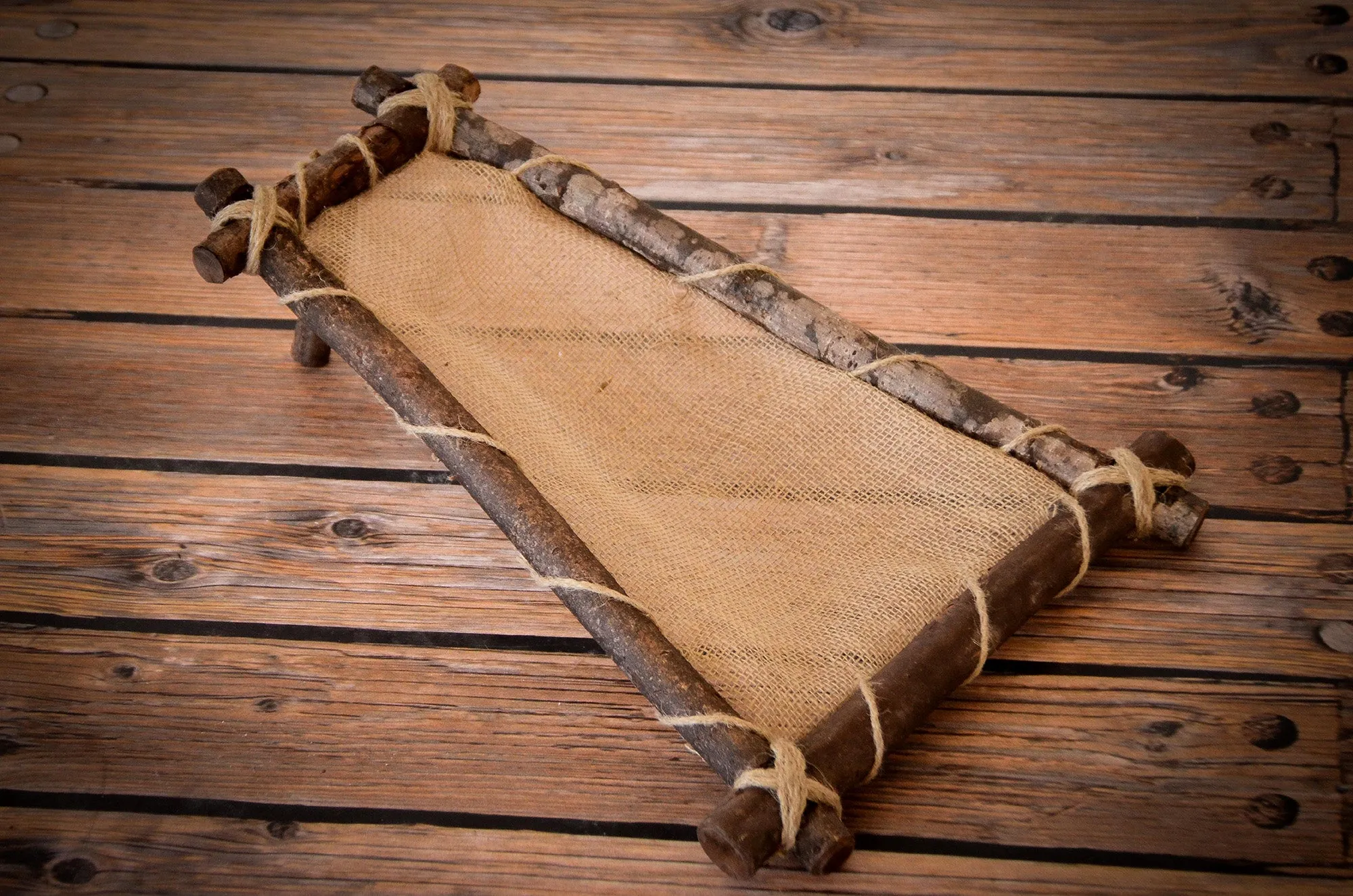 Rustic Floor Hammock