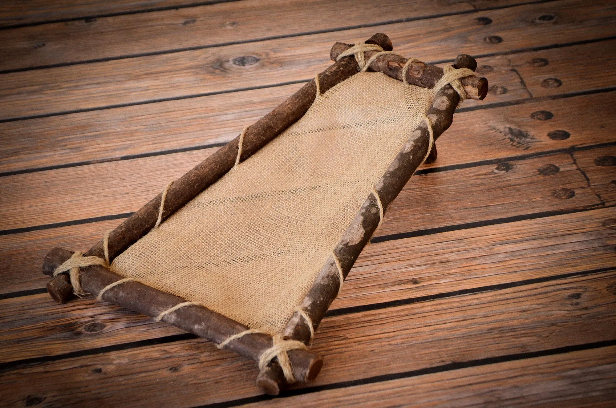 Rustic Floor Hammock
