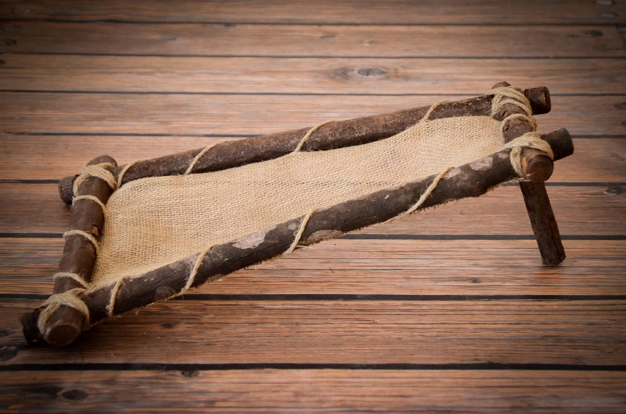 Rustic Floor Hammock