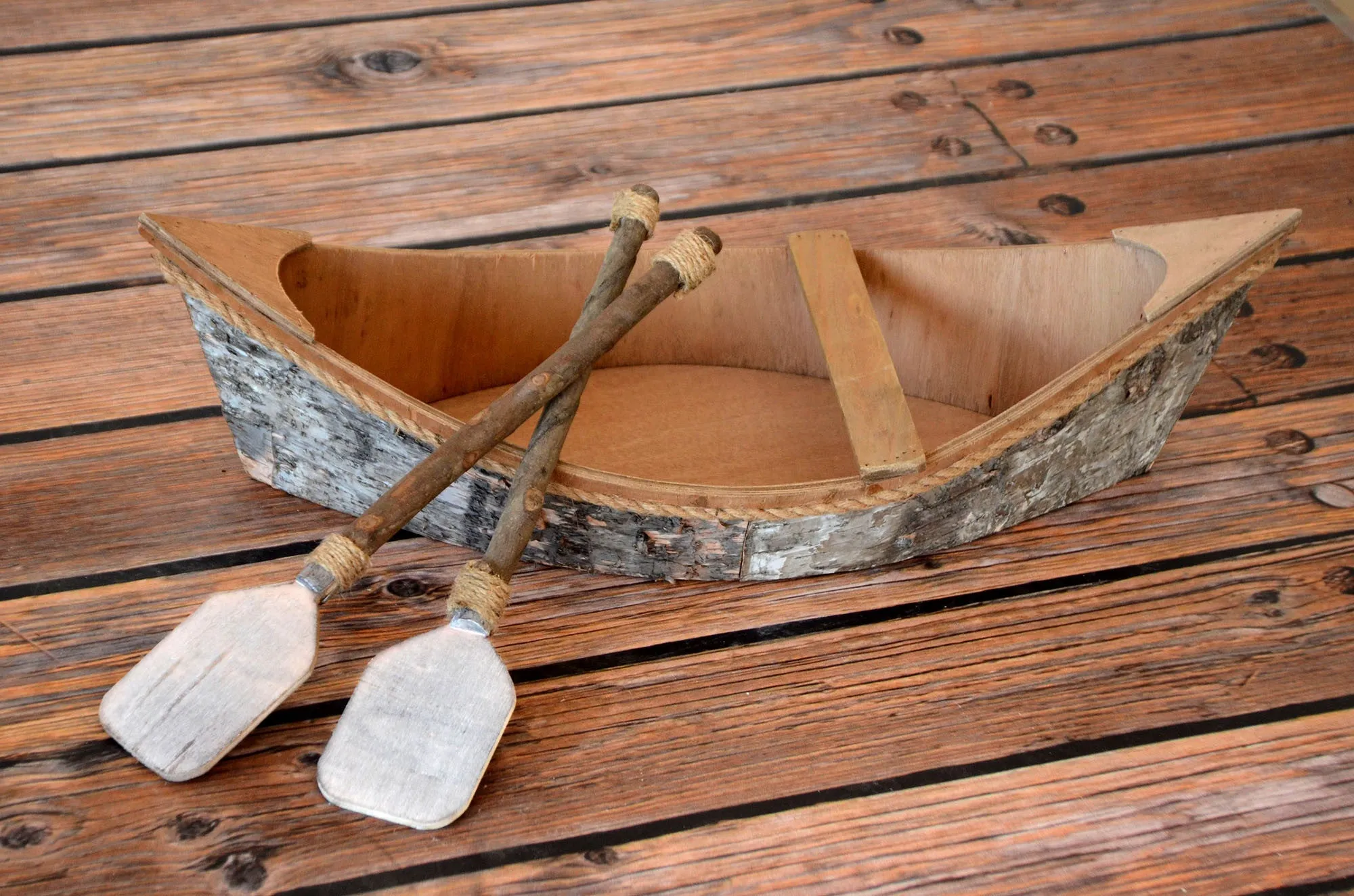 Rustic Rowboat