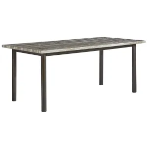 Santiago Outdoor Dining Table, Seashell
