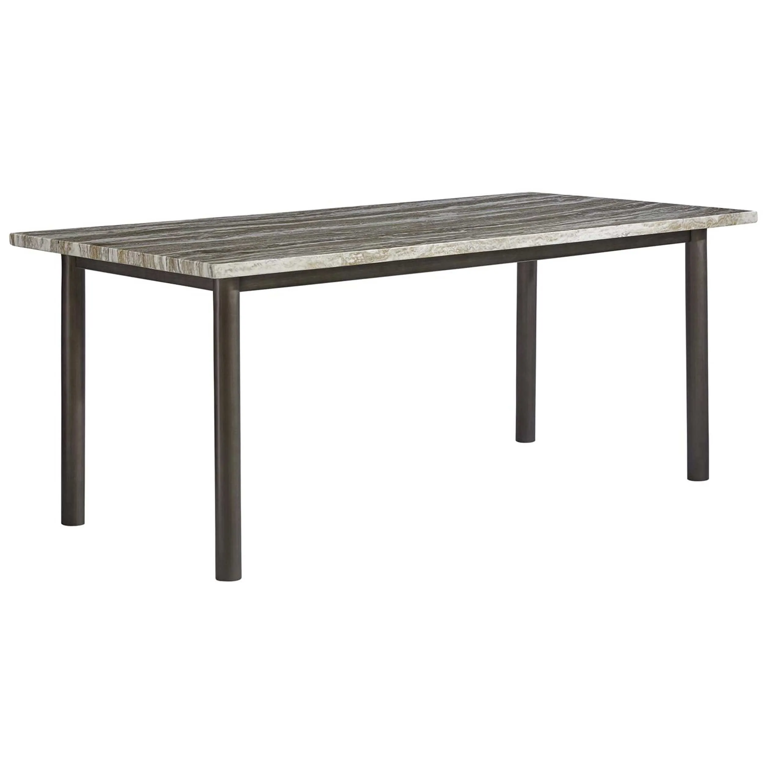 Santiago Outdoor Dining Table, Seashell