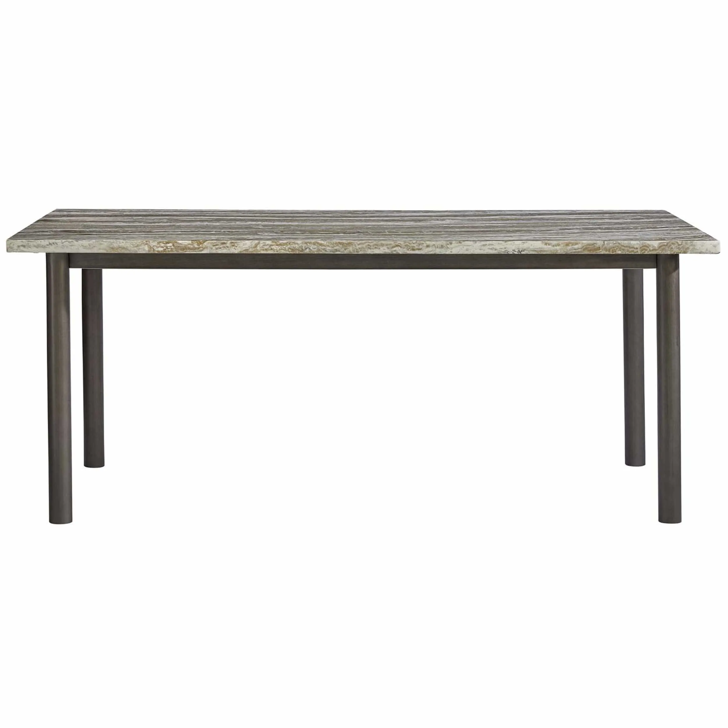 Santiago Outdoor Dining Table, Seashell
