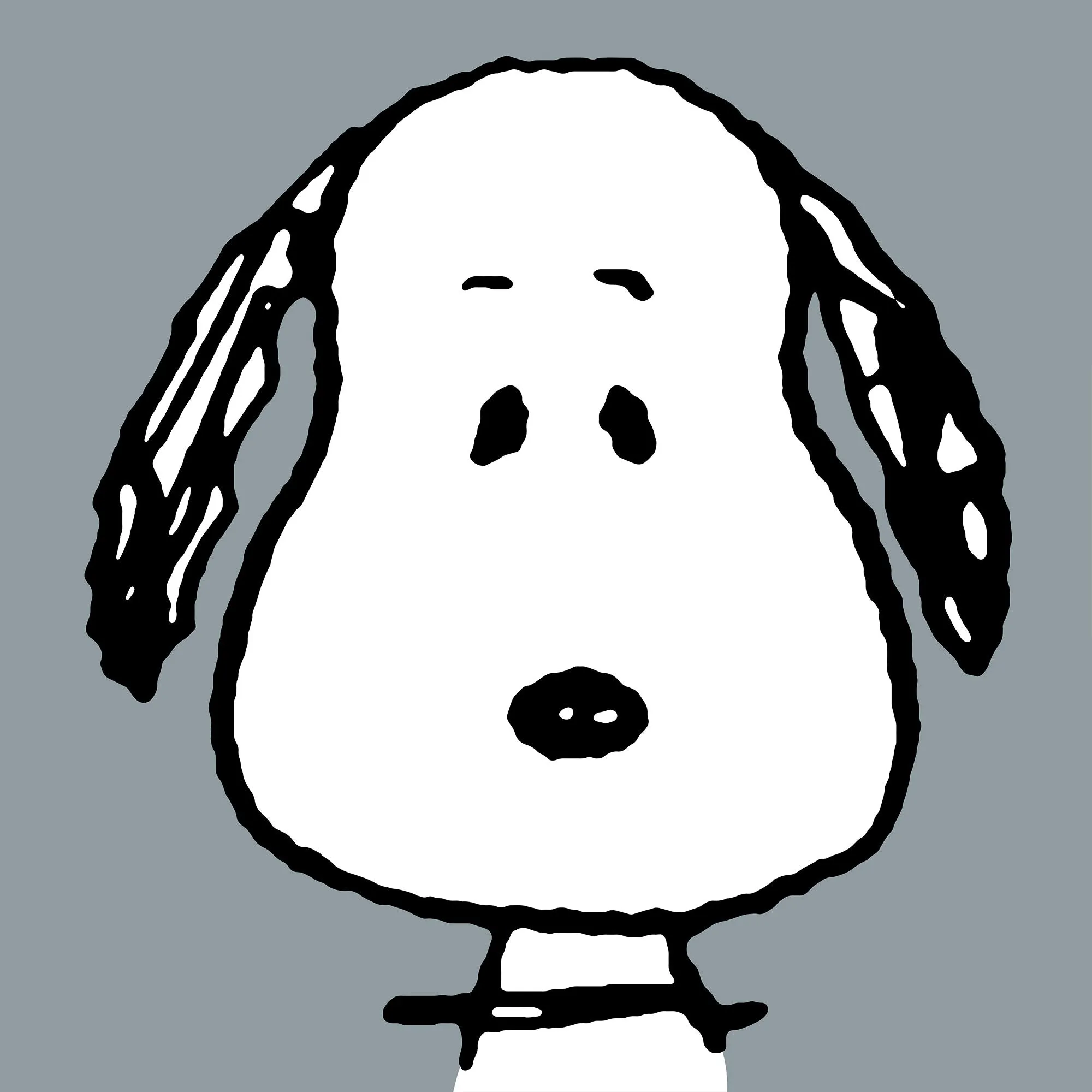 Snoopy High Back Support Cuddle Cushion - Big Face