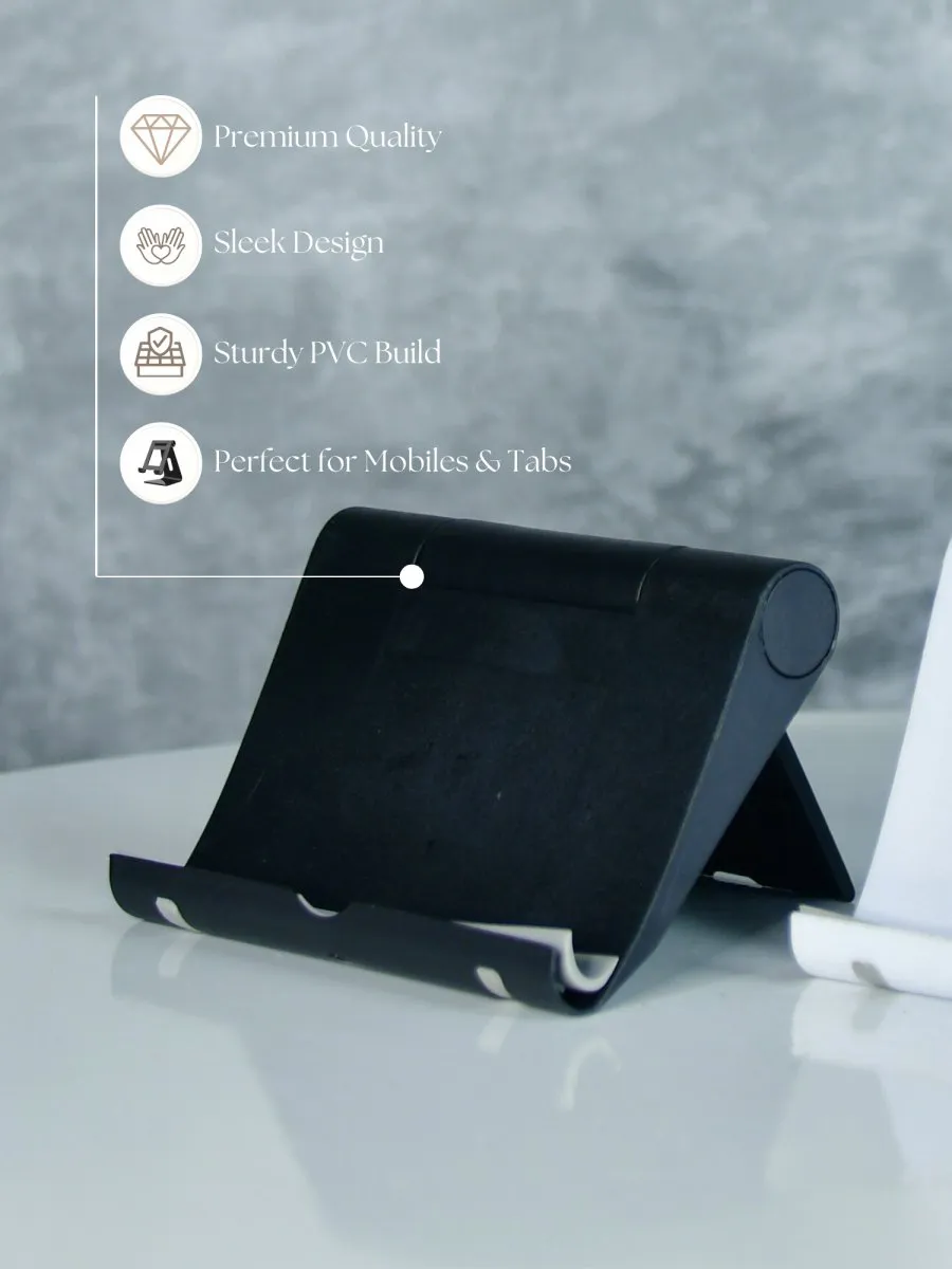 Sowpeace - Adjustable White Tablet Stand | Trendy Desk Accessory