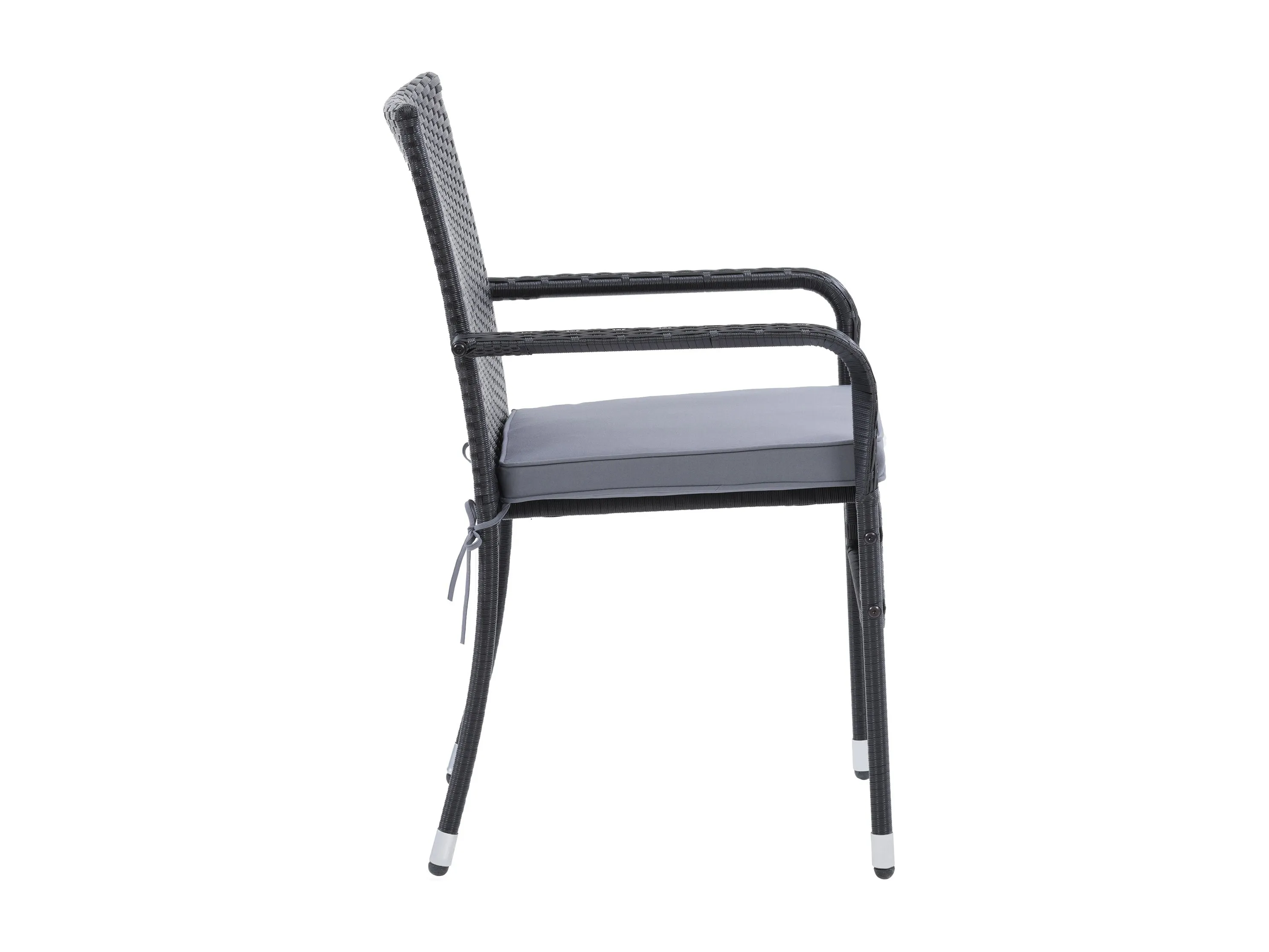 Stackable Patio Chairs, Set of 2