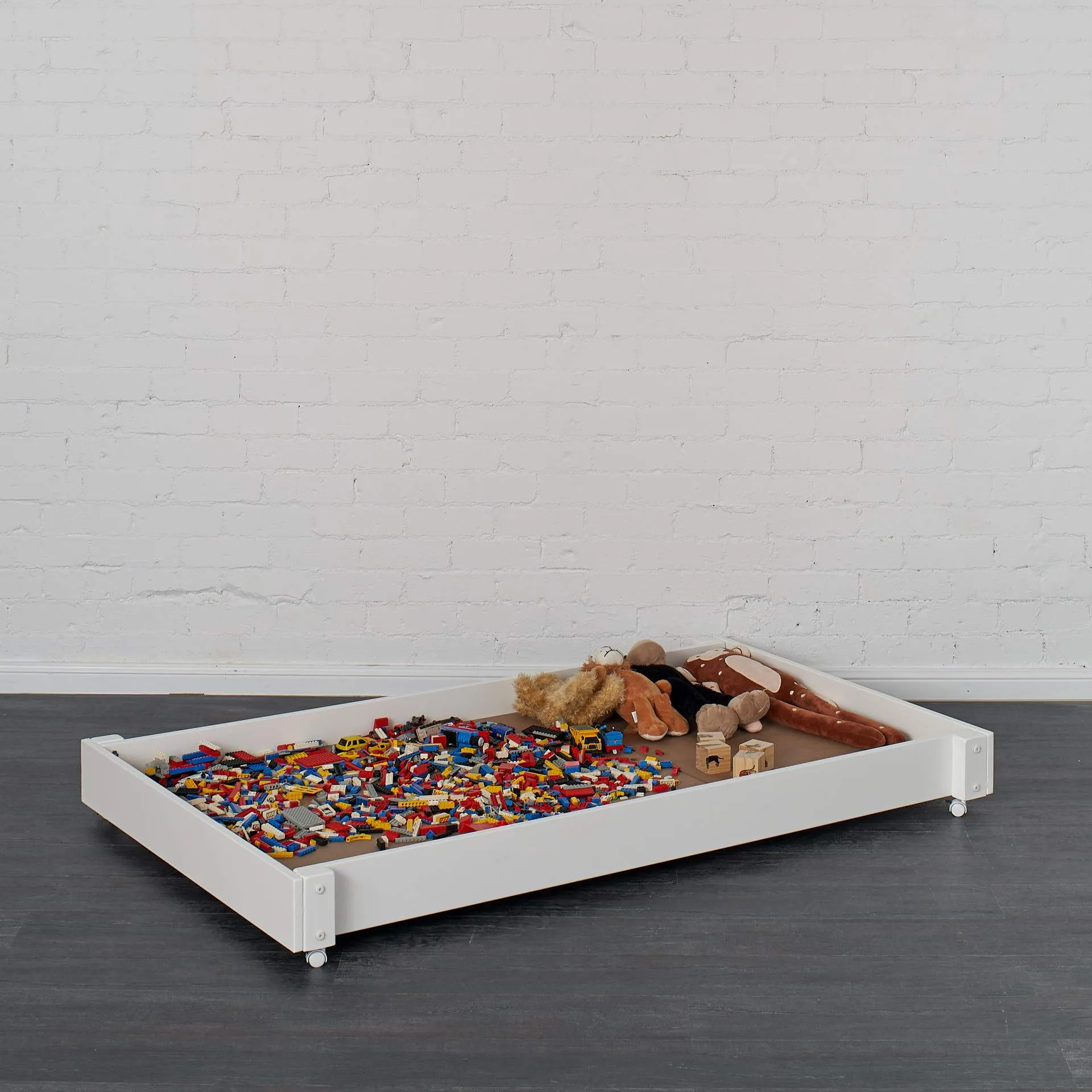 Standard Bed with Trundle Bed