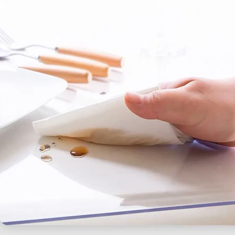 Transparent Frosted PVS Table Protector