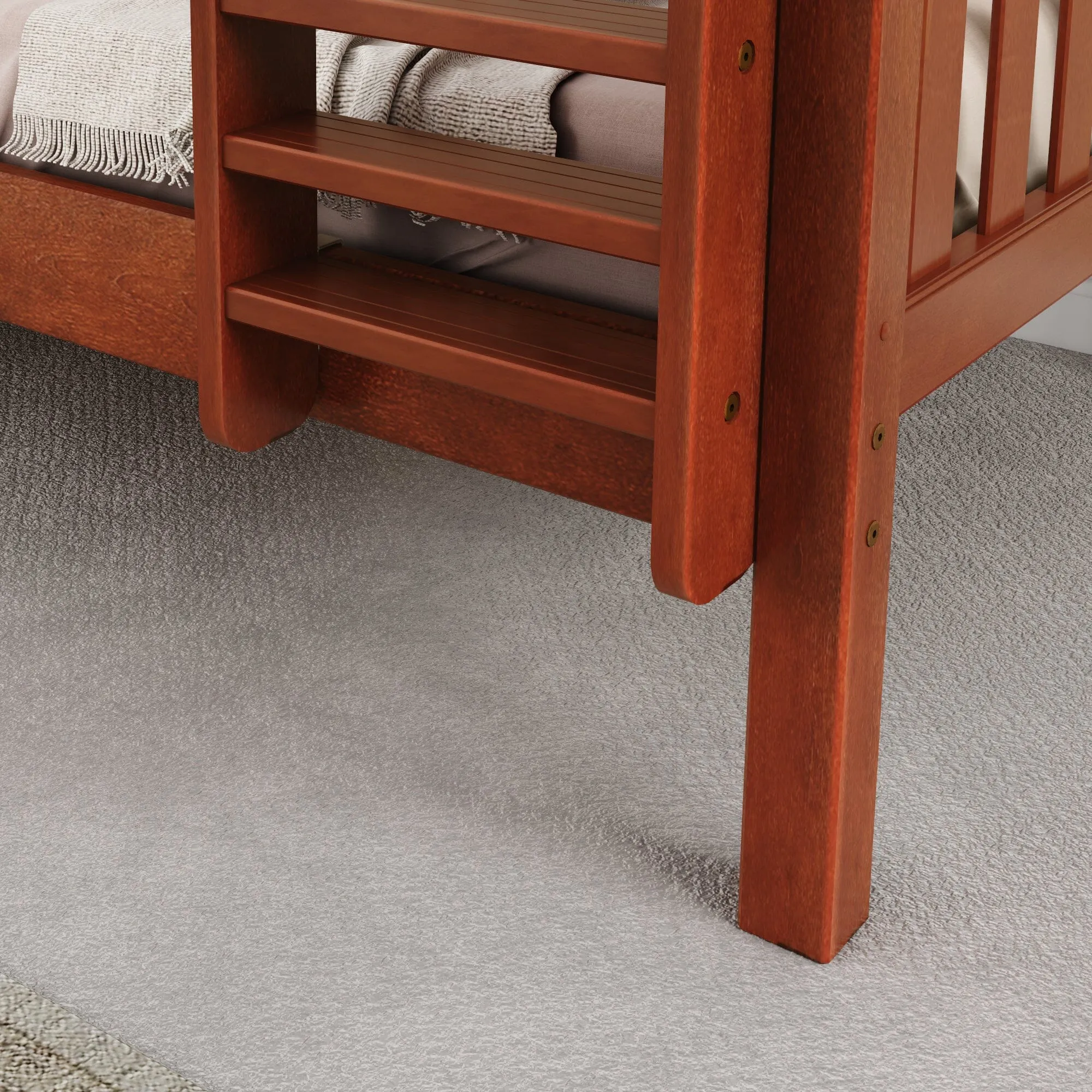 Twin Medium Bunk Bed with Ladder and Slide