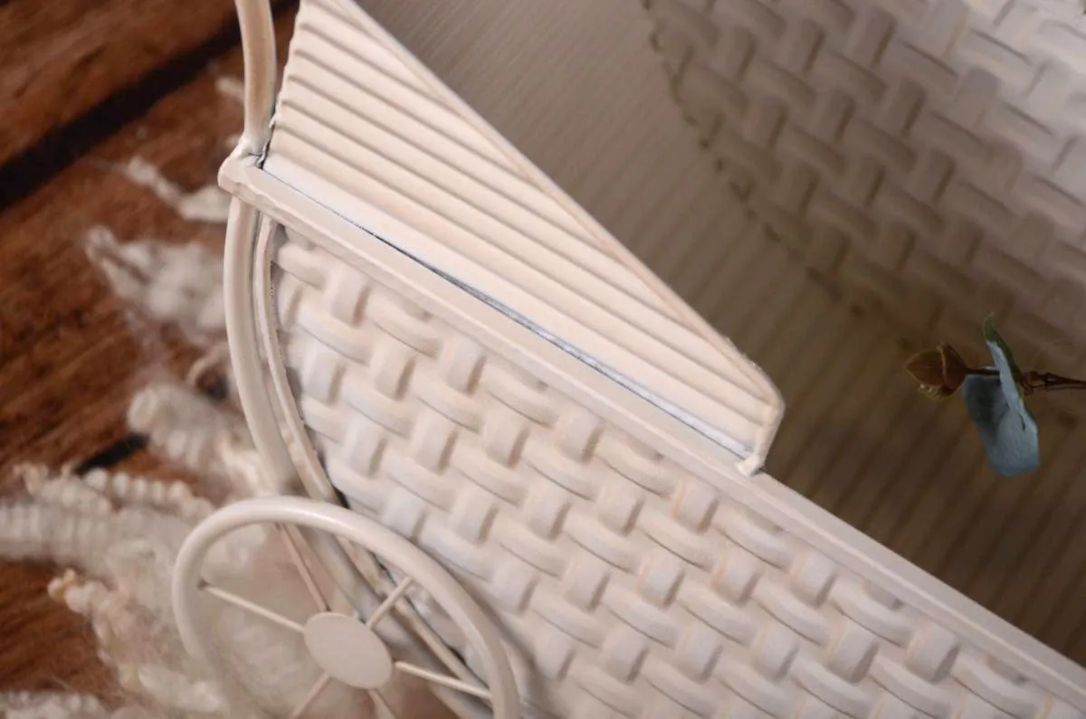 Vintage Stroller - White Model 1