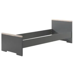 Vipack - London Single Bed - Grey