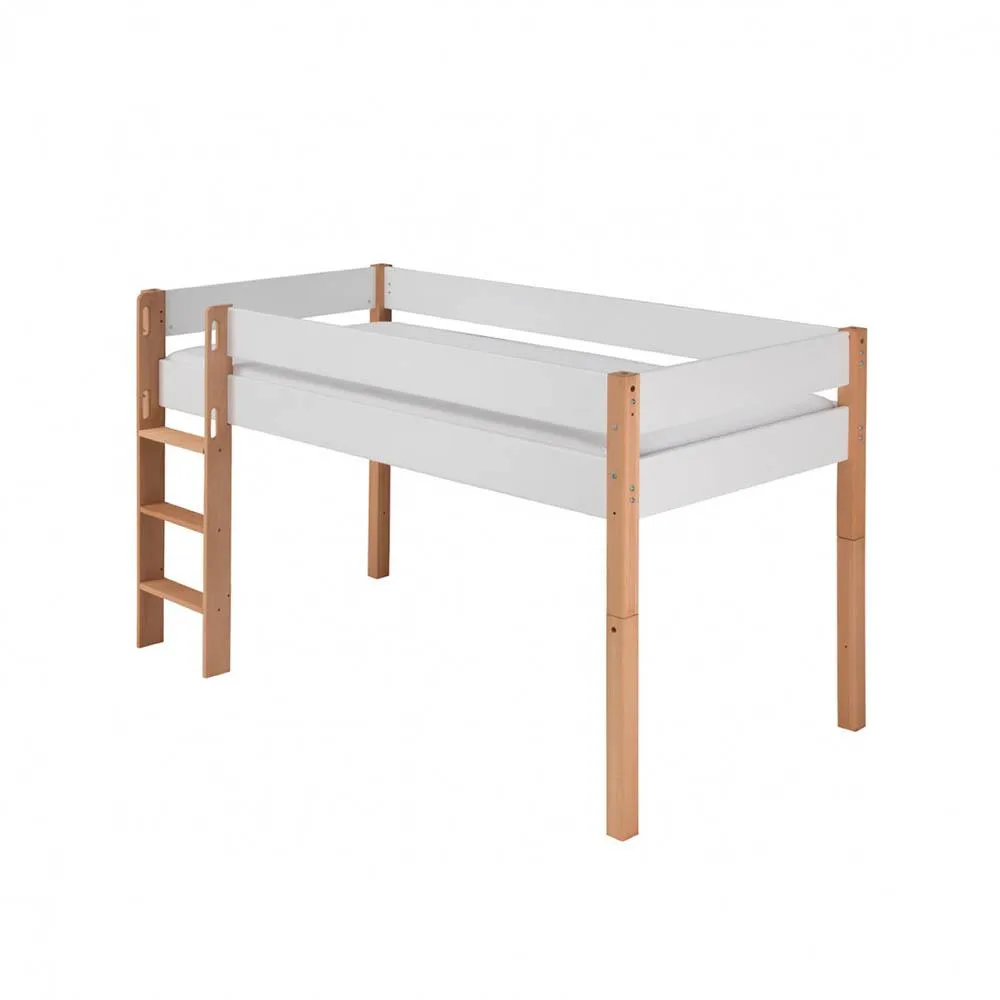 White Mid Sleeper with Hut by Infans