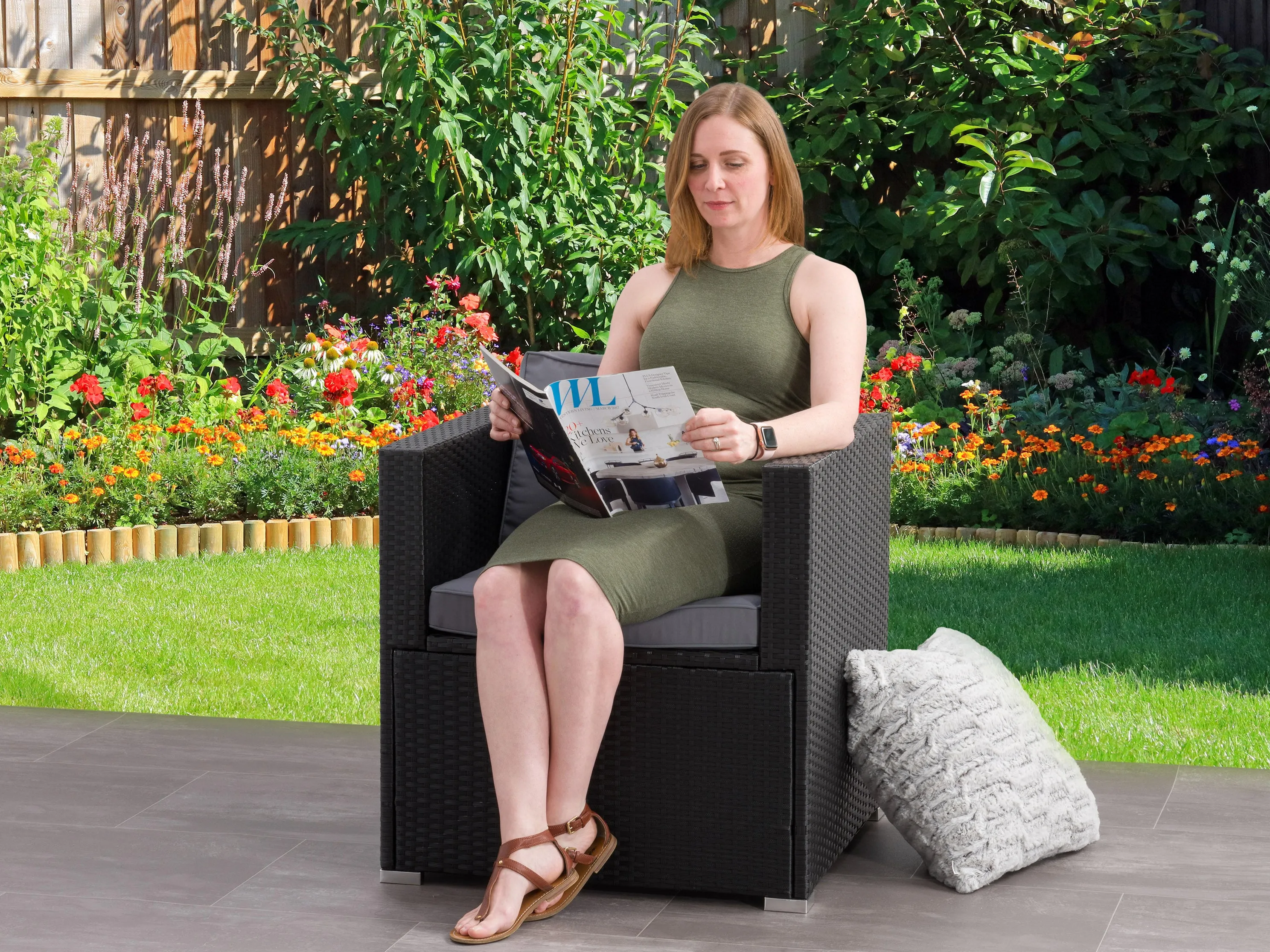 Wicker Armchair