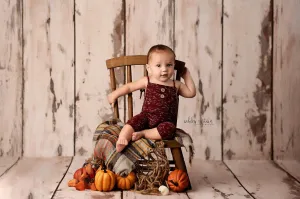 Wooden Windsor Chair - Brown