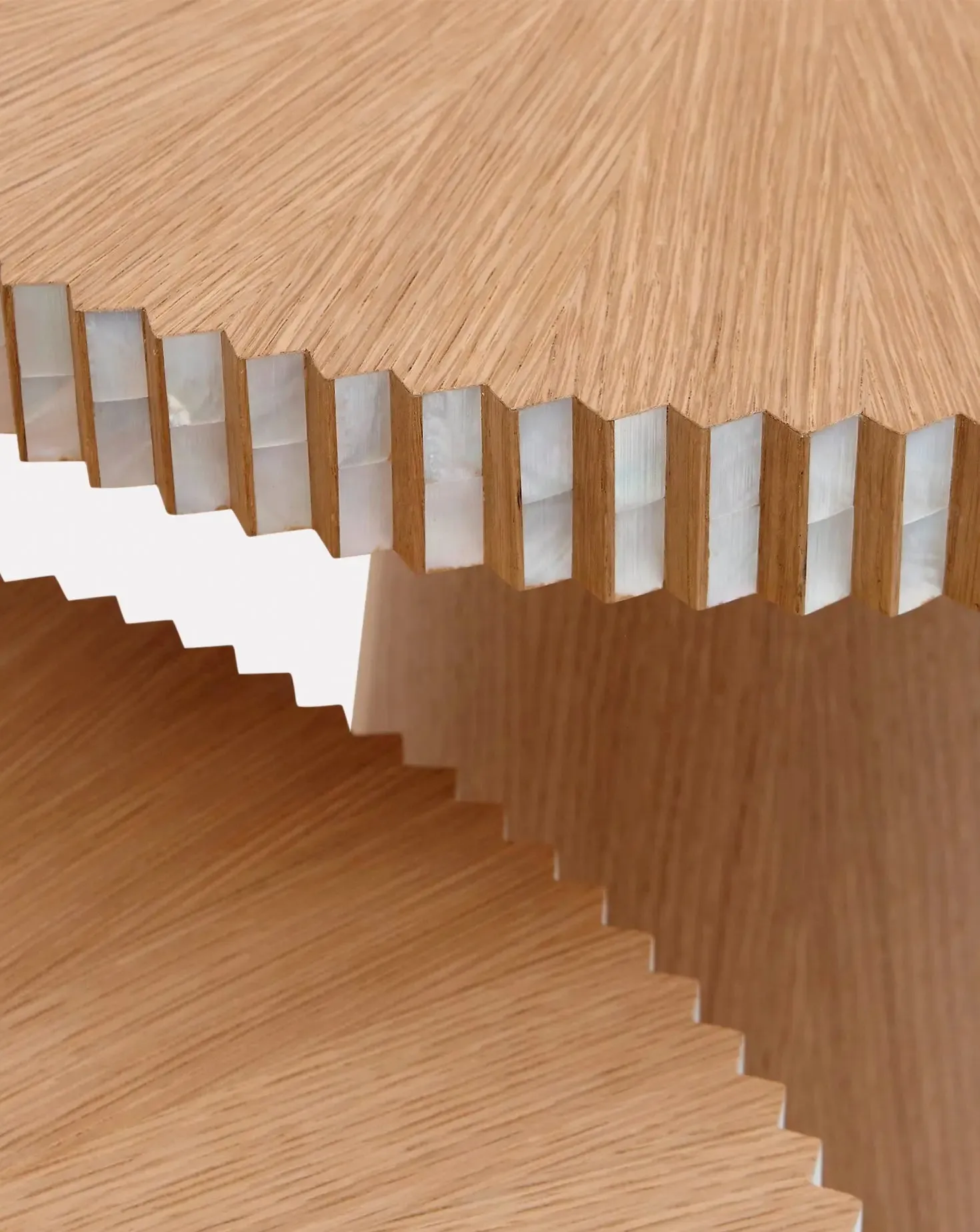 Zigzag Oak Coffee Table Medium